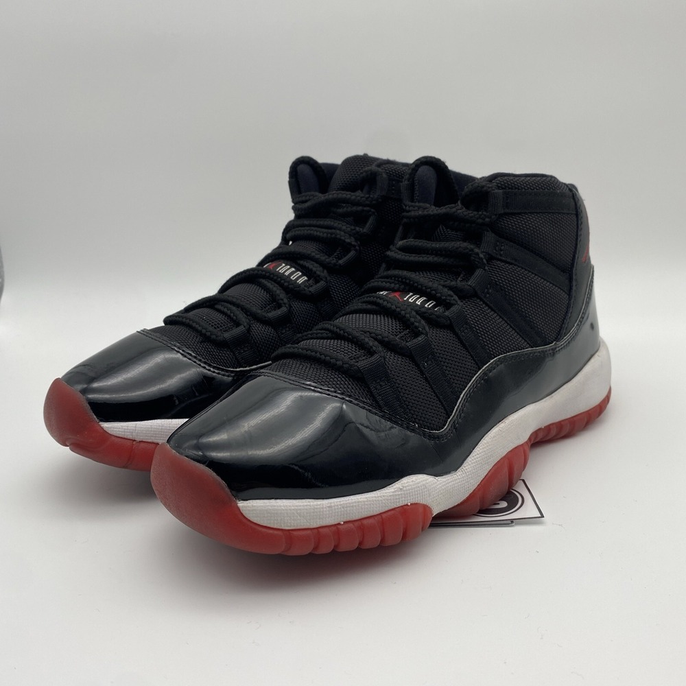Size 7y- (GS) Jordan 11 Retro High Bred (378038-061) - Picture 4 of 8